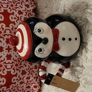 Johanna Parker Carnival Cottage (Christmas) Mug with Topper